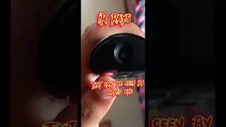 IR rays from TV remote