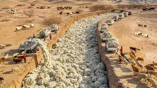 لماذا ترمي أستراليا آلاف الأطنان من صوف الأغنام  في أرض قاحلة بدل بيعها؟