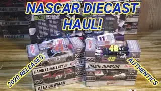 NASCAR DIECAST HAUL! 2020 RELEASES AND AUTHENTICS