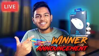 🔴Live: Logitech Gaming Mouse Giveaway Winner ANNOUNCEMENT!!!