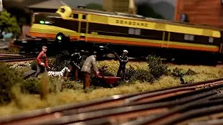 E-8  SEABOARD MTH O GAUGE A-B-A RUN SESSION in 4K.