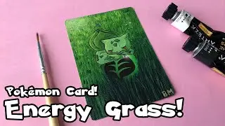 Bulbasaur Energy  Alter - Extended Art Pokemon Card - Gouache