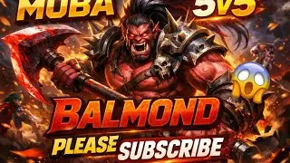 BALMOND Unstoppable 🔥 | MOBA 5v5 Crazy Gameplay😱 @GyanGaming @Mobalegends55official @Dynamogaming