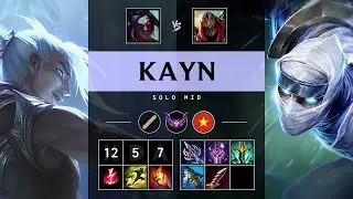 Kayn Mid vs Zed - VN Master Patch 25.13