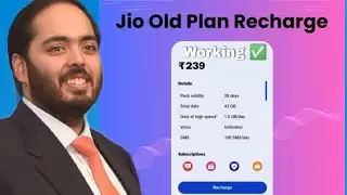 Jio Old Recharge Working Now || Tech Invert