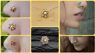 #Nosepin  Latest #GoldNosePin #Studs Designs 2020 #Traditional nosepin #shorts  #for#you#girls