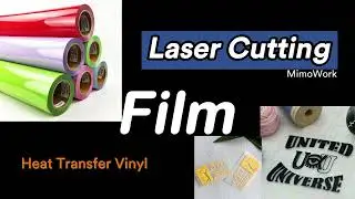 How to laser engrave heat transfer vinyl film | Laser Engraver