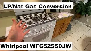 Духовка/плита Whirlpool для работы на сжиженном и природном газе | Модель WFG525SOJW