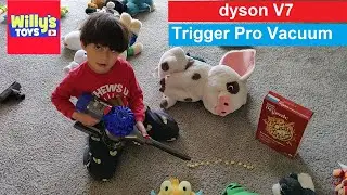 Dyson V7 Trigger Pro Handheld Vacuum Cleaner VS. Cereal and Toys - Full Review