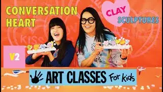 HOW TO MAKE A CONVERSATION HEART SCULPTURE!