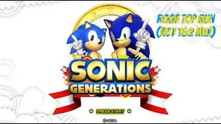 Rooftop run from sonic generations act 1 and 2 in a mash up remix #sonicgenerations #sonic