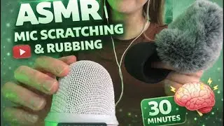 ASMR | No Talking Mic Scratching & Rubbing (Brain Melting)