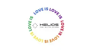 Pride Month | Love Is Love | Wear With Pride | Helios Watches | #shorts