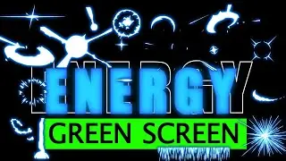 Energy Effects Green Screen | Free VFX Assets for Video Editing