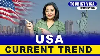 USA 🇺🇸 TOURIST VISA CURRENT TREND | CANADA | UK | AUSTRALIA | NEW ZEALAND TOURIST VISA
