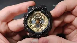 HOW TO ADJUST TIME AND DATE CASIO BABY-G | DIGITAL AND HANDS | BA-130