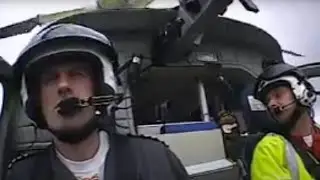 Real Life Dangerous Helicopter Landing in a Rubbish Tip | BBC Studios