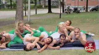 Human Pyramid Photo Fail