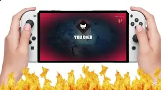 I played Minecraft Dungeons on a Nintendo Switch :0