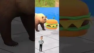 The Bear Dance    #animalgames  #3danimals #3danimalcartoon #bear
