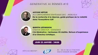 GEO (Generative Engine Optimization) : un enjeu strat&eacute;gique pour les marques - Gen AI Rennes #10