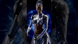 #futuristic #cyborg #warrior sword #dance #midjourney Animation: #grok Imagine
