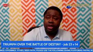 TWENTY-ONE DAYS OF PRAYER & FASTING - SUPERNATURAL FRUITFULNESS - DAY 15 / 1/16/2026
