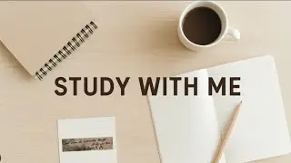 Study with me | Intense focus | Pomodoro Technique | Productive