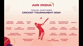 AIR INDIA | TRAVEL PARTNERS CRICKET TOURNAMENT | 2024 | DAY 1 | LIVE🔴