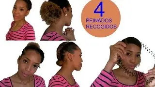 Peinados Recogidos Para Cabello Corto Afro/Rizado/Luisanna_cf
