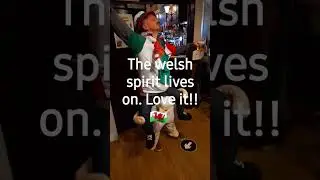 Welsh fans still support even with a loss #worldcup #wales #sheeplover