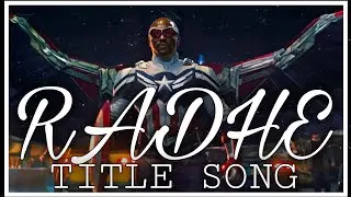 Radhe Title Track || Radhe - Your Most Wanted Bhai || Captain America, Thor & Iron Man || Avengers