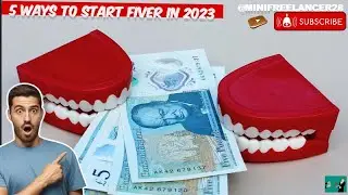 5 step to start Freelancing  on Fiverr you need to Watch