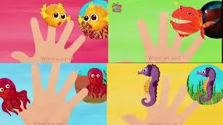 UNDER THE SEA FINGER FAMILY COMPILATION EFFECTS 🐡🦑/ SPONSORED BY: PREVIEW 2 EFFECTS