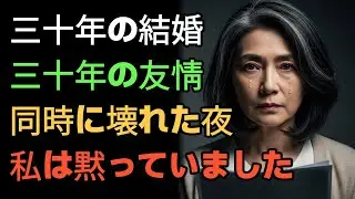 三十年信じていた二人に、同時に裏切られました  #共感ストーリー  #実話, 人生ストーリー #オーディオブック #体験談 #どんでん返し #感動ストーリー,