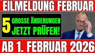 🚨 EILMELDUNG: Renten-Hammer ab 1. Februar 2026 &ndash; 5 gro&szlig;e &Auml;nderungen, jetzt pr&uuml;fen!