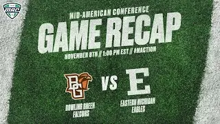 Condensed Game: Eastern Michigan 27, Bowling Green 21 | 11.8.25