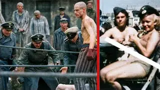 Тревожные развлечения нацистских охранников в концентрационных лагерях | История Второй мировой в...