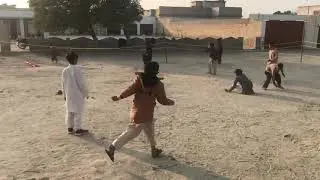 Village life | Playing game | pithu Garam | Video with IPhone 7