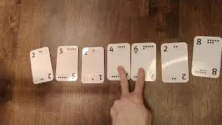 Seven up - math card game