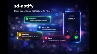 Steadyy Development | Notify (FiveM Script)