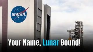 NASA will send your name around the moon for free