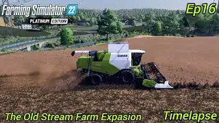 Farming Simulator 22 Trebbiamo La Colza The Old Stream Farm Expasion Ep16 Timelapse  