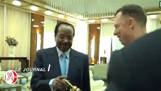 Cameroun Face &agrave; face strat&eacute;gique  S E Paul Biya re&ccedil;oit le G&eacute;n&eacute;ral Dagvin R M  Anderson