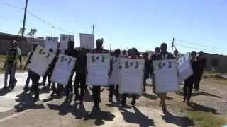 COSAS marches for better education