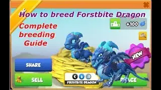 How to Breed Frostbite Dragon-Dragon Mania legends | DML | HD