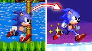 Sonic in Winter World: NEW Level, NEW Music, NEW BOSSES! ❄️ [Sonic 2 Mods Gameplay]