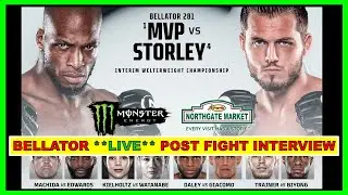 Simon Biyong ** LIVE ** Post-Fight Interview - BELLATOR MMA 281: MVP VS. STORLEY