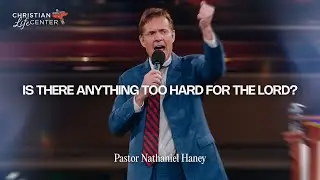 Sunday - January 11, 2026 - Sunday Morning - Christian Life Center - Pastor Nathaniel Haney