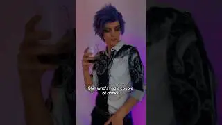 Pov: the introverts got dragged to a party @Wynter_Cosplay #bakugou #shinsou #shinbaku